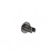 Support De Douchette Rond Titanium Black - ROCA A5B1350CN0