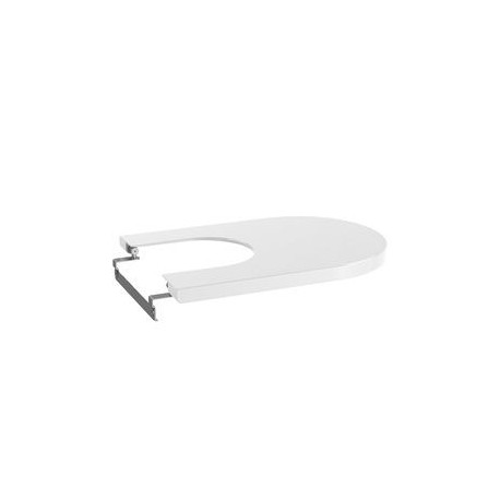 Inspira Round Abatant Bidet Silencio Blanc Mat - ROCA A80652262B 