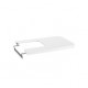 Inspira Sq Abatant Bidet Silencio Blanc Mat - ROCA A80653262B