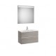 The Gap Pack Cpt 2T 800Mm (Unik+Miroir) Blanc Brillant - ROCA A851528806