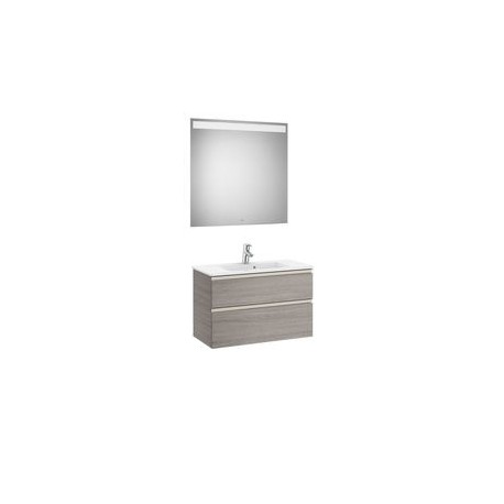 The Gap Pack Cpt 2T 800Mm (Unik+Miroir) Blanc Brillant - ROCA A851528806 