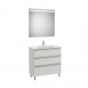 The Gap Pack Cpt 3T 800Mm (Unik+Miroir) Frêne Nordic - ROCA A851530434