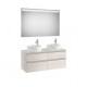 The Gap Pack Pr 2 Lav 1200Mm Blanc Brillant - ROCA A851537806