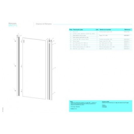 Ura Lf-C 1950X900X6Mm Maxiclean - ROCA AM16409012M 