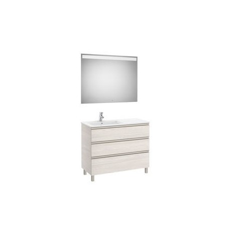 The Gap Pack 3T Lav Gche 1000Mm (Unik+Miroir) City Oak - ROCA A851522402 