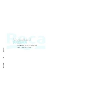 Prisma Pack Unik 1Tiroir+Miroir Led 900 Droite Ashw - ROCA A855931322 