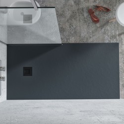 Receveur de douche RIOJA ANTHRACITE 700 x 1800 mm - SALGAR 24185 