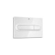 Plaque de commande blanche PL1 Double - ROCA A890195000