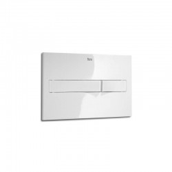 Plaque de commande PL2 Double One Dual Blanc Brillant - ROCA A890196000