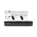 Kit vidéosurveillance IP - COMELIT IPDKIT004S02PA/FR