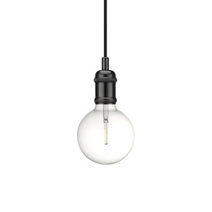 Suspension AVRA Métal Noir-Chrome E27  - Nordlux 84800003