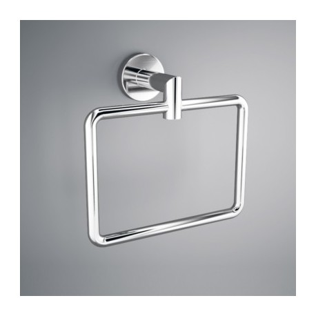 Anneau porte serviette laiton chromé pour salle de bain - SALGAR SIL 12791 