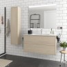 Ensemble meuble salle de bain Bois Naturel (Nordick) 1000 OPTIMUS - SALGAR 87869 