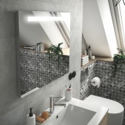 Miroir anti buée SUNSET 90  x 60   - SALGAR 25032 