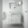 Meuble salle de bains Blanc mat droite 900 UNIIQ - SALGAR 24604 