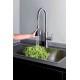 Mitigeur pour évier de cuisine INOX avec douchette bi-jets ALTO PREMIUMS - CRISTINA ONDYNA KX53028