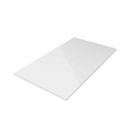 Plan de toilette 800 BLANC BRILLANT 16 mm - SALGAR 22964 