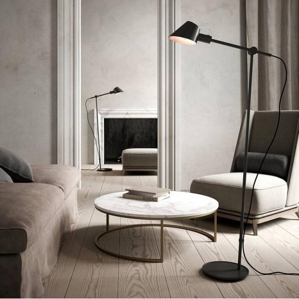 Lampadaire Noir STAY - Design For The People by Nordlux 2020464003