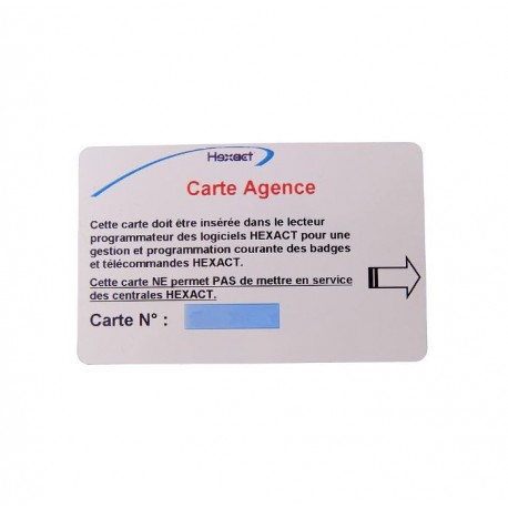 Carte Agence Sans Logo - AIPHONE HECAGSL 150021
