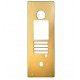 Façade Laiton pour GTDMBLVN - AIPHONE PGTBLTN 200417