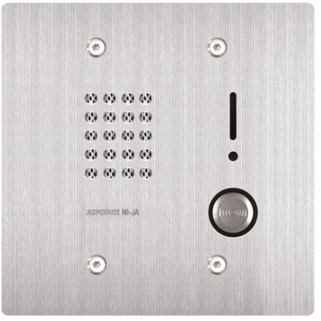 Poste secondaire audio encastré étanche pour NIM - AIPHONE NIJA 130605