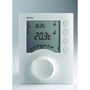 DRIVER 620 Programmateur de chauffage FIL PILOTE - 2 zones - Delta dore 6050426 