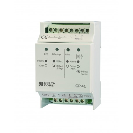 Délesteur Fil Pilote pour éviter les coupures de courant GP 41 - DELTA DORE 6100027 