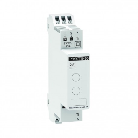 Tywatt 5450 - Capteur connecté modulaire de consommations électriques (1 poste) - DeltaDore 6110042 