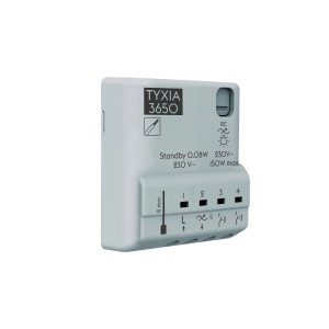 Equipement filaire variateur d'éclairage avec minuterie TYXIA 3650 - Delta Dore 6351428 