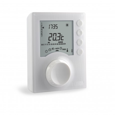Thermostat programmable avec 2 niveaux de consigne TYBOX 117 - 6053005 DELTADORE 
