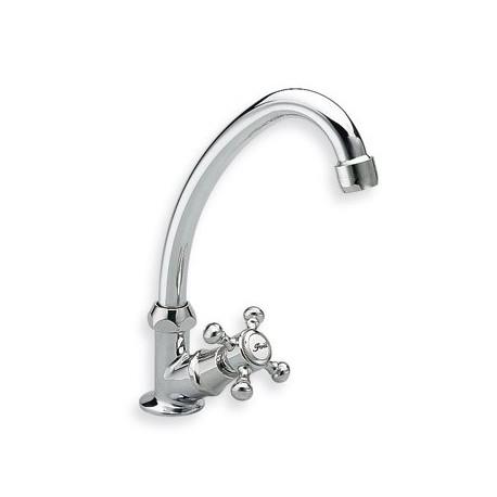 Mitigeur chromé col de cygne pour lave-mains RETRO BALILLA - CRISTINA ONDYNA BL14051
