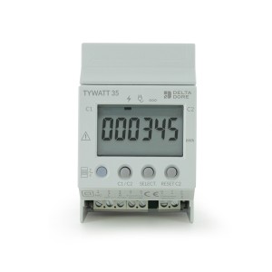 Tywatt 35 - Indicateur de consommation électrique compteur monophasé  - DeltaDore 6110045 