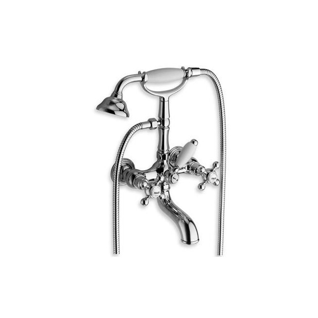 Mélangeur chromé bain-douche RETRO PARIGI - CRISTINA ONDYNA PG10251