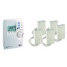 Pack DRIVER 230 CPL - Programmateur et récepteurs Courant Porteur 3 zones pour chauffage électrique - DELTADORE 6051147 
