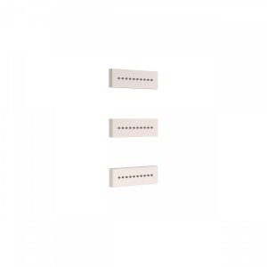 3 jets encastrés d'hydromassage 
140x45 mm. Matière Laiton.  - TRES 29951504AC 