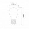 AMPOULE LED 6W E27 220V 360º LED 3.000K 550 LM BENEITO FAURE