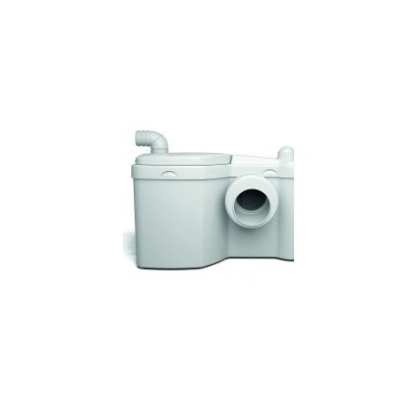 Broyeur et pompe adaptable WC et lavabo 2 entrées - WATERMATIC W12