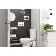 Broyeur et pompe adaptable WC et lavabo 2 entrées - WATERMATIC W12
