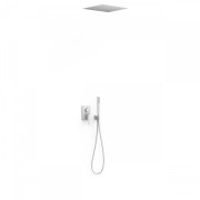 Kit de douche encastré Rapid-Box WHITEMAT (blanc mat) - TRES 20228006BM 