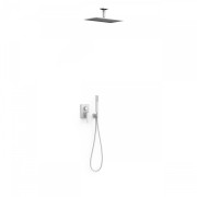 Kit de douche encastré Rapid-Box WHITEMAT (blanc mat) - TRES 20228003BM 