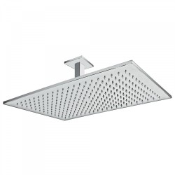 Bras de douche plafond avec pommeau anticalcaire 450x315 mm. - TRES 03443203 