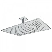 Bras de douche plafond avec pommeau anticalcaire  450x315 mm. - TRES 03443203 