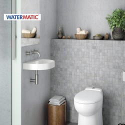 Broyeur et pompe idéal pour les petits espaces et ultra silencieux - WATERMATIC W20SP