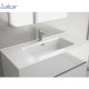 Vasque CONSTANZA 1010 EN PORCELAINE BLANCHE 1010 x 16 x 460 mm - SALGAR 26779