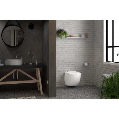 Cuvette suspendue avec broyeur intégré - WATERMATIC W40SP Silence