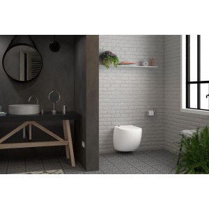 Cuvette suspendue avec broyeur intégré - WATERMATIC W40SP Silence