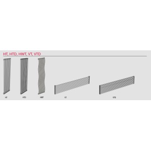 Radiateur chauffage central ACOVA STRIANE Vertical simple 922W - HT-180-038