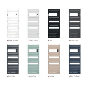 Sèche-serviettes électrique ATLANTIC 1750W (750W+1000W) ADELIS Soufflant - 861916