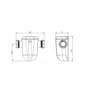 Neutralisateur de condensats compact  - WATERMATIC WATERNEUTRAL COMPACT
