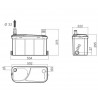 Pompe de relevage spéciale gros débit - WATERMATIC VD120